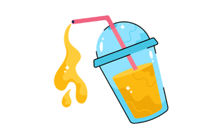 Juice Sticker PNG