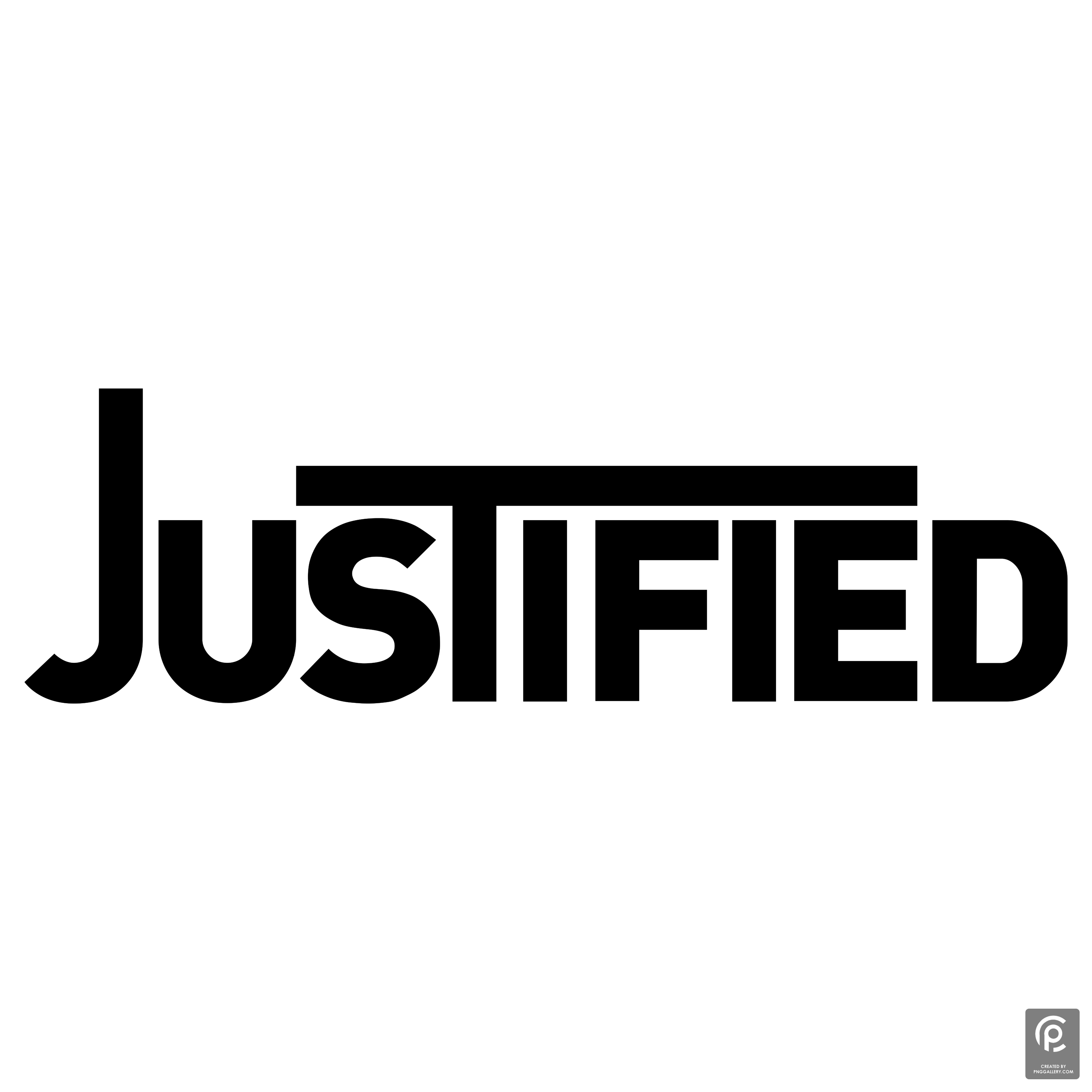 Justified Logo Transparent Photo