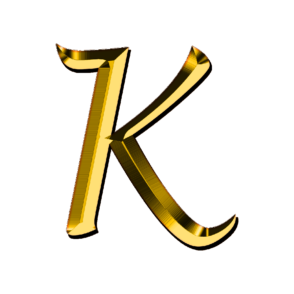 K Alphabet Transparent Clipart