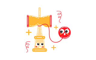 Kendama Free Sticker PNG