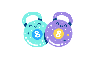 Kettlebell Free Sticker PNG