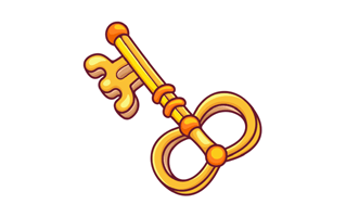 Key Sticker PNG