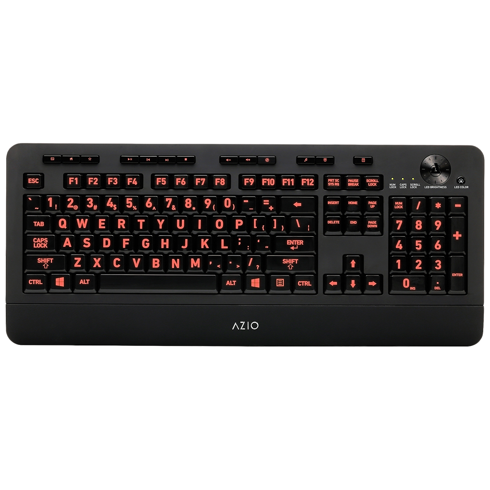 Keyboard Transparent Picture