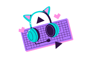 Keyboard Sticker PNG