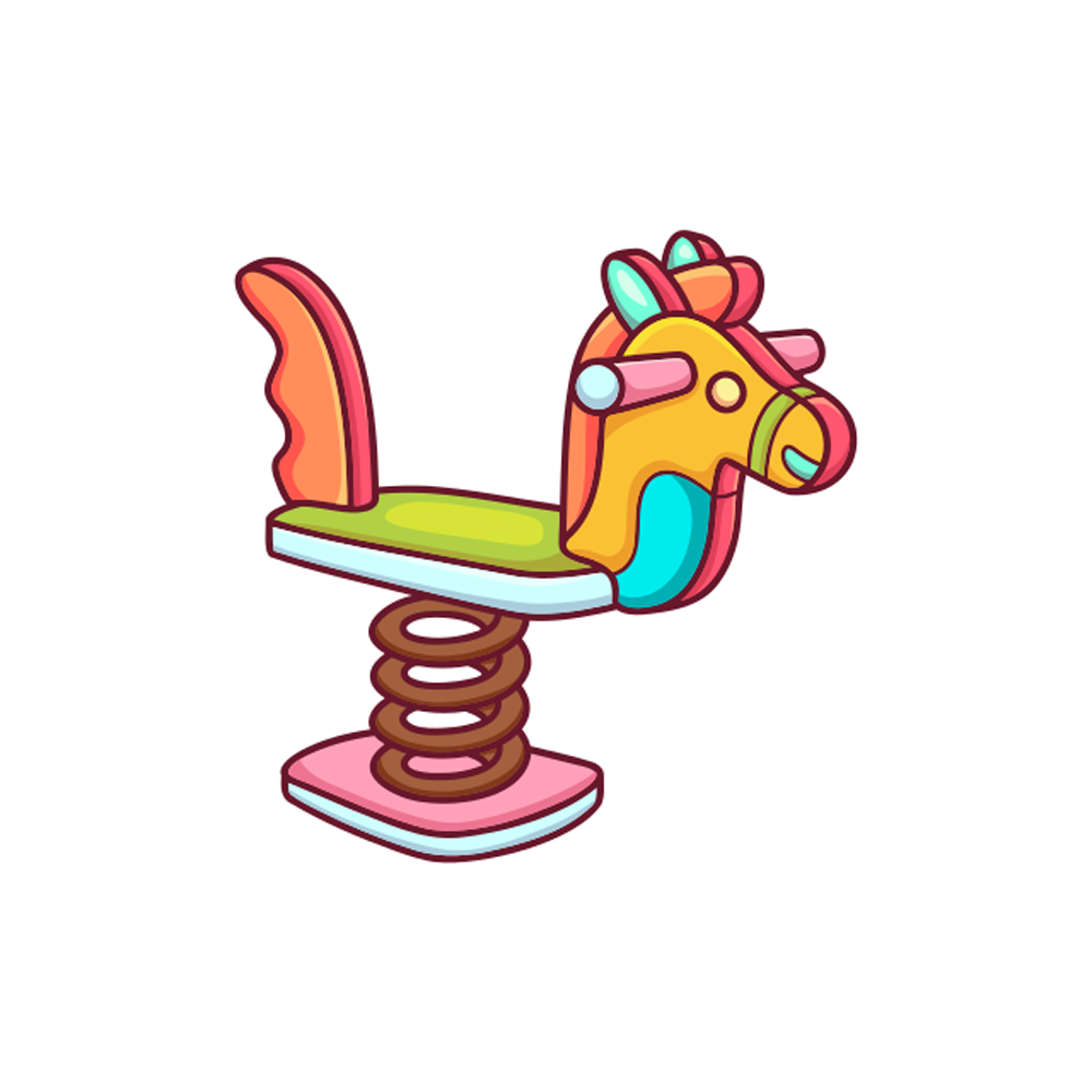 Kiddie Ride Free Sticker Transparent Photo