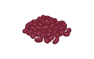 Kidney Bean Sticker PNG