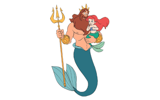 King Triton PNG