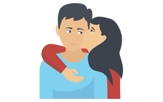 Kiss Free Sticker PNG