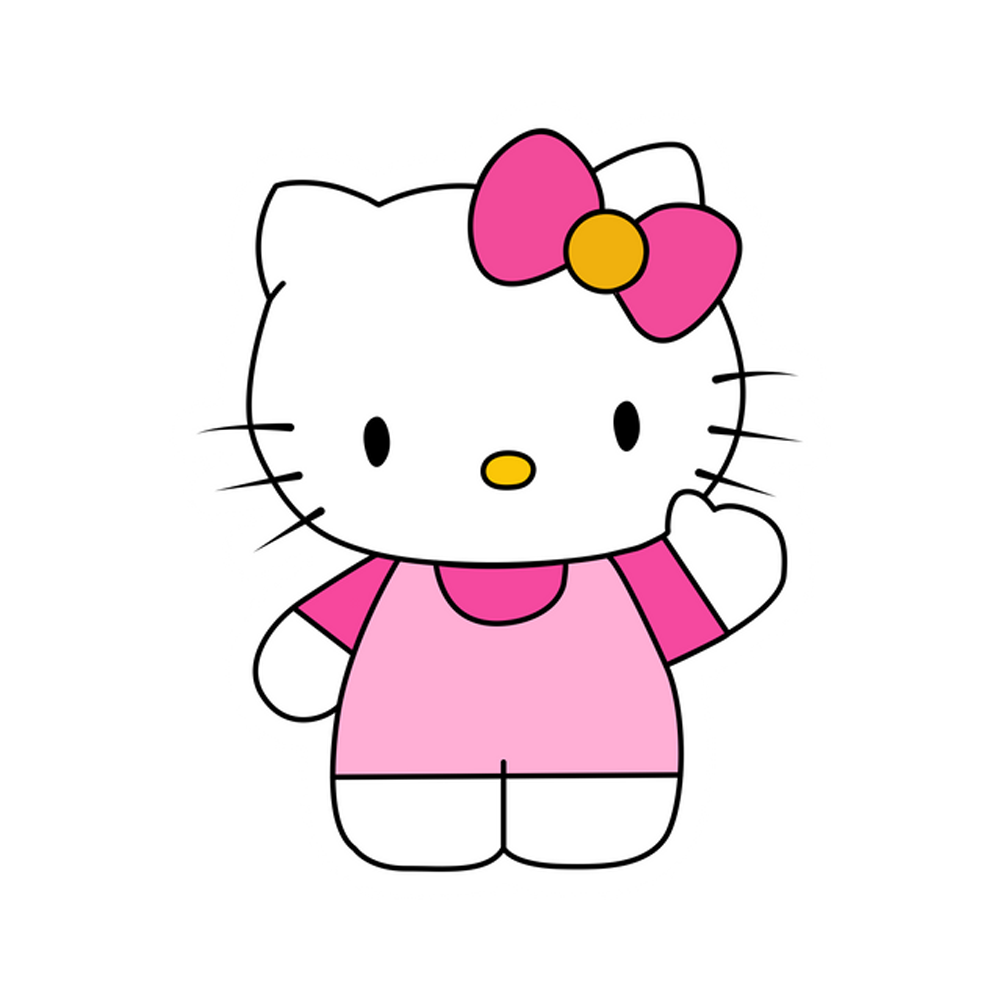 Kitty Sticker Transparent Clipart