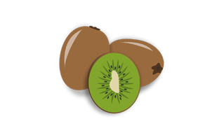 Kiwi Free Sticker PNG