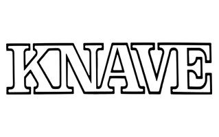 Knave Magazine Outline Logo PNG