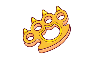 Knuckle Free Sticker PNG