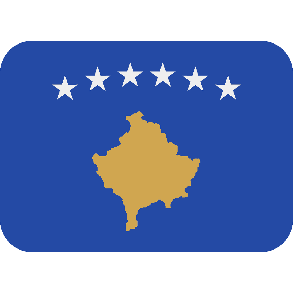 Kosovo Flag Transparent Photo
