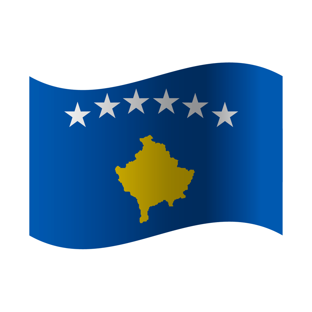 Kosovo Flag Transparent Picture