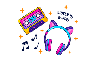 Kpop Free Sticker PNG