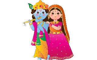 Krishna And Radha PNG