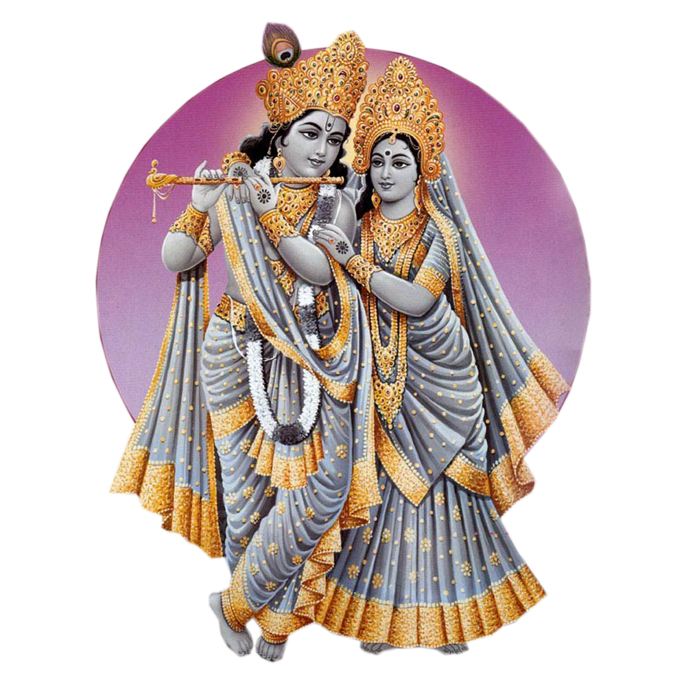 Radha Krishna Transparent Image