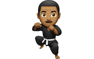 Kung Fu Sticker PNG