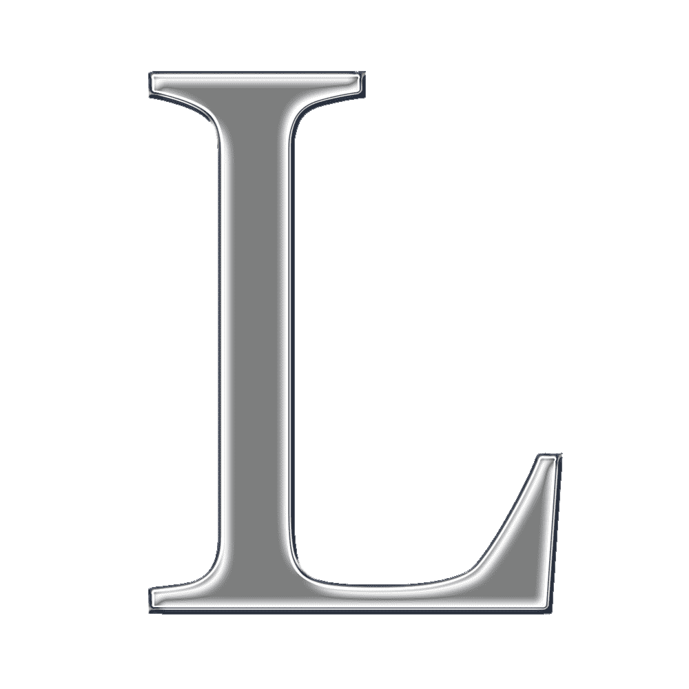 L Alphabet Transparent Clipart
