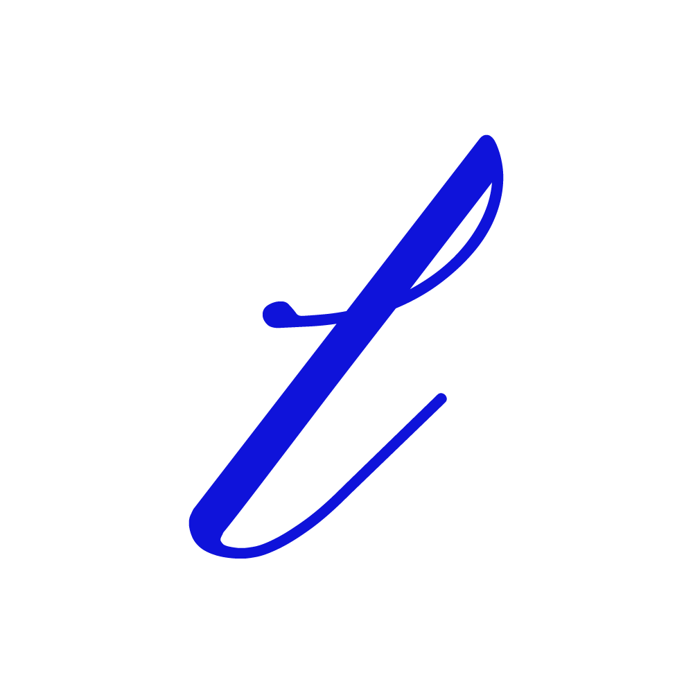 L Alphabet Blue Transparent Picture