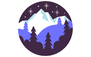 Landscape Sticker PNG