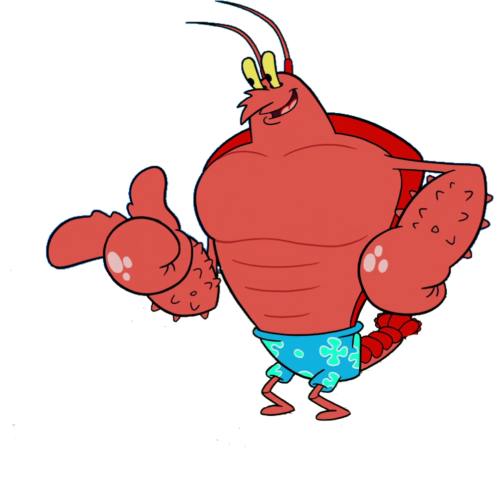 Larry The Lobster Transparent Picture