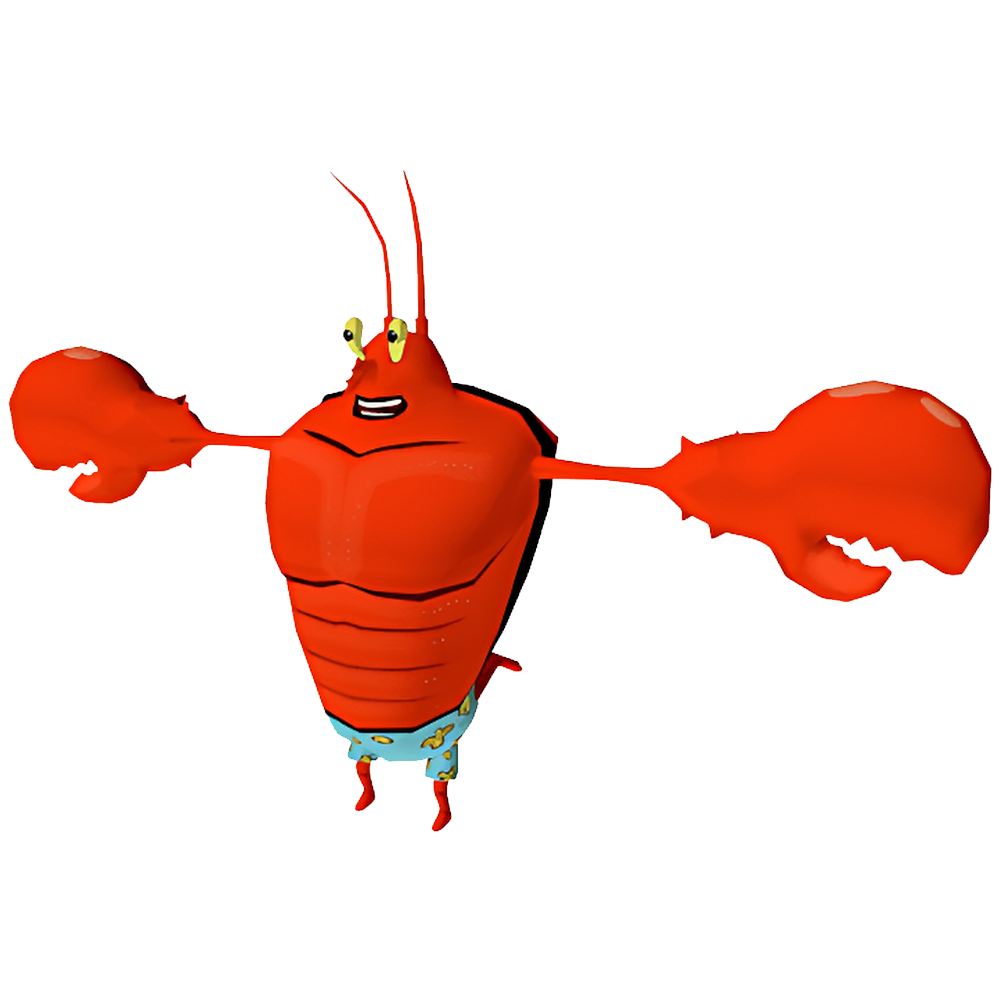Larry The Lobster  Transparent Clipart