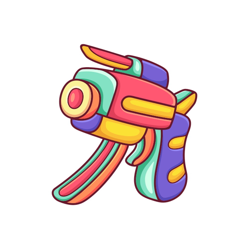 Laser Gun Free Sticker Transparent Photo