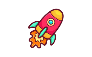 Launch Free Sticker PNG