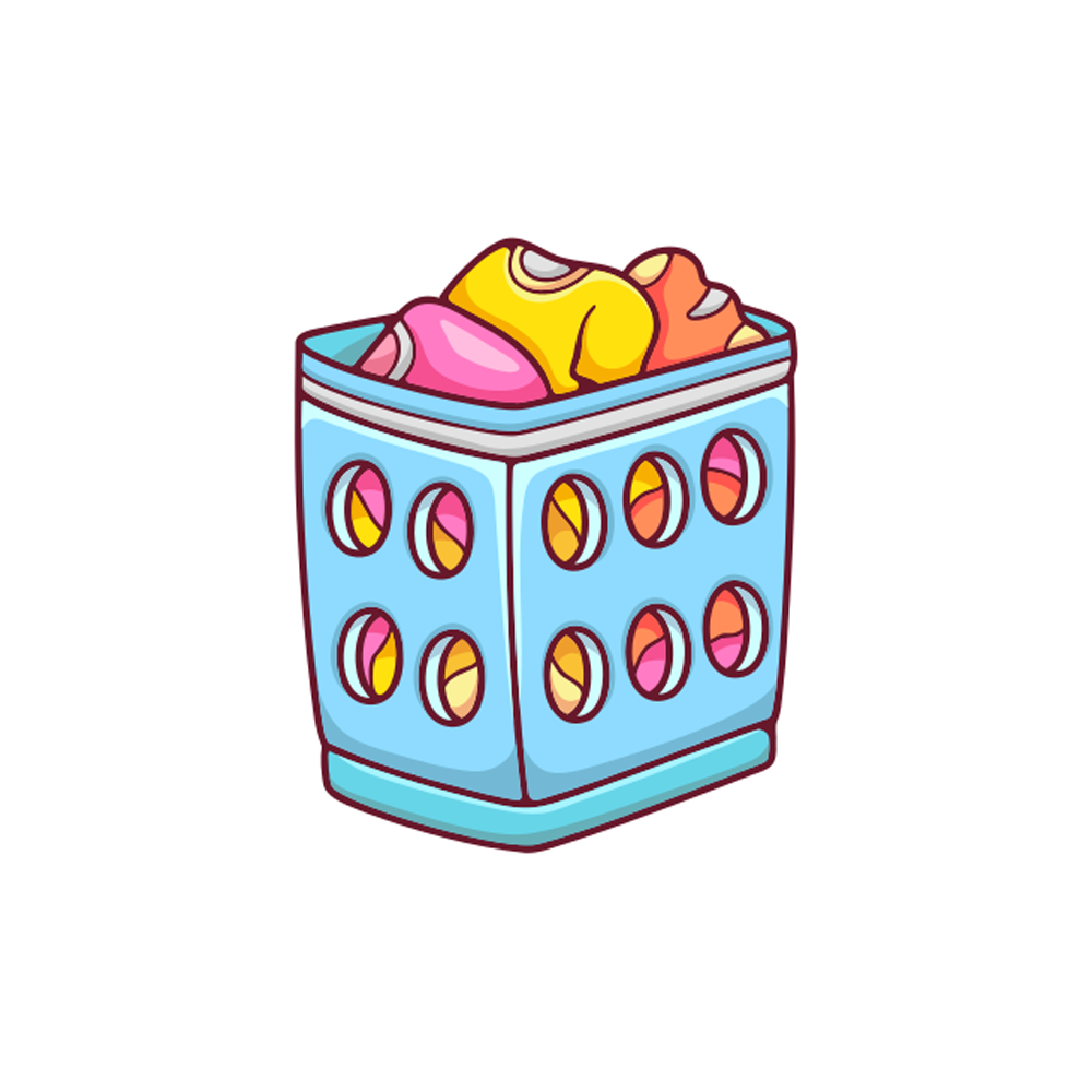Laundry Free Sticker Transparent Image