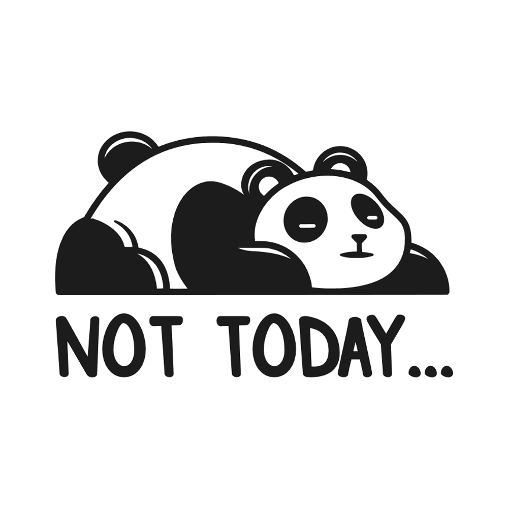 Lazy Sticker Transparent Photo
