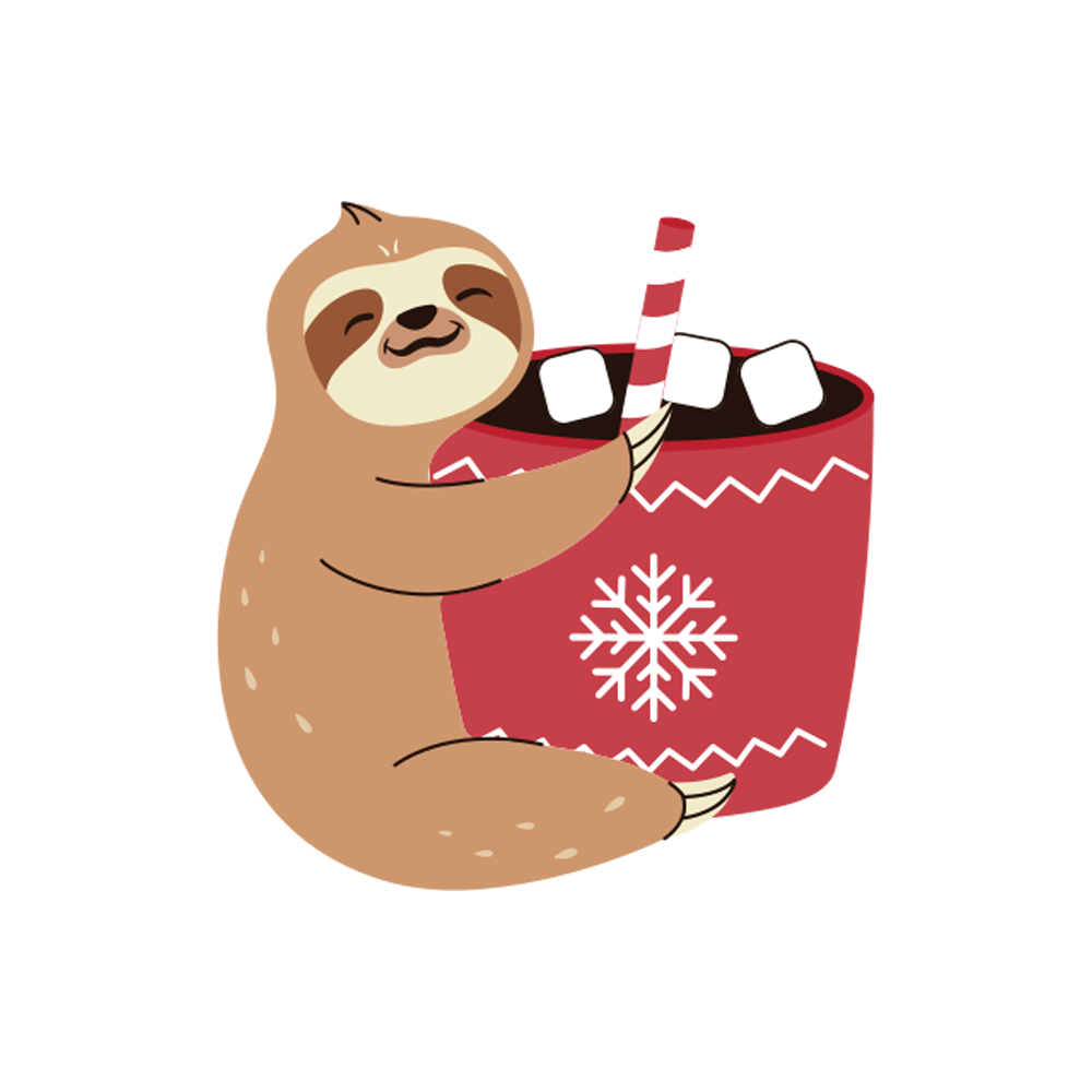 Lazy Sticker Transparent Picture