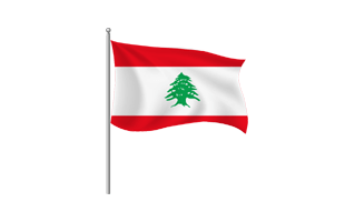 Lebanon Flag PNG