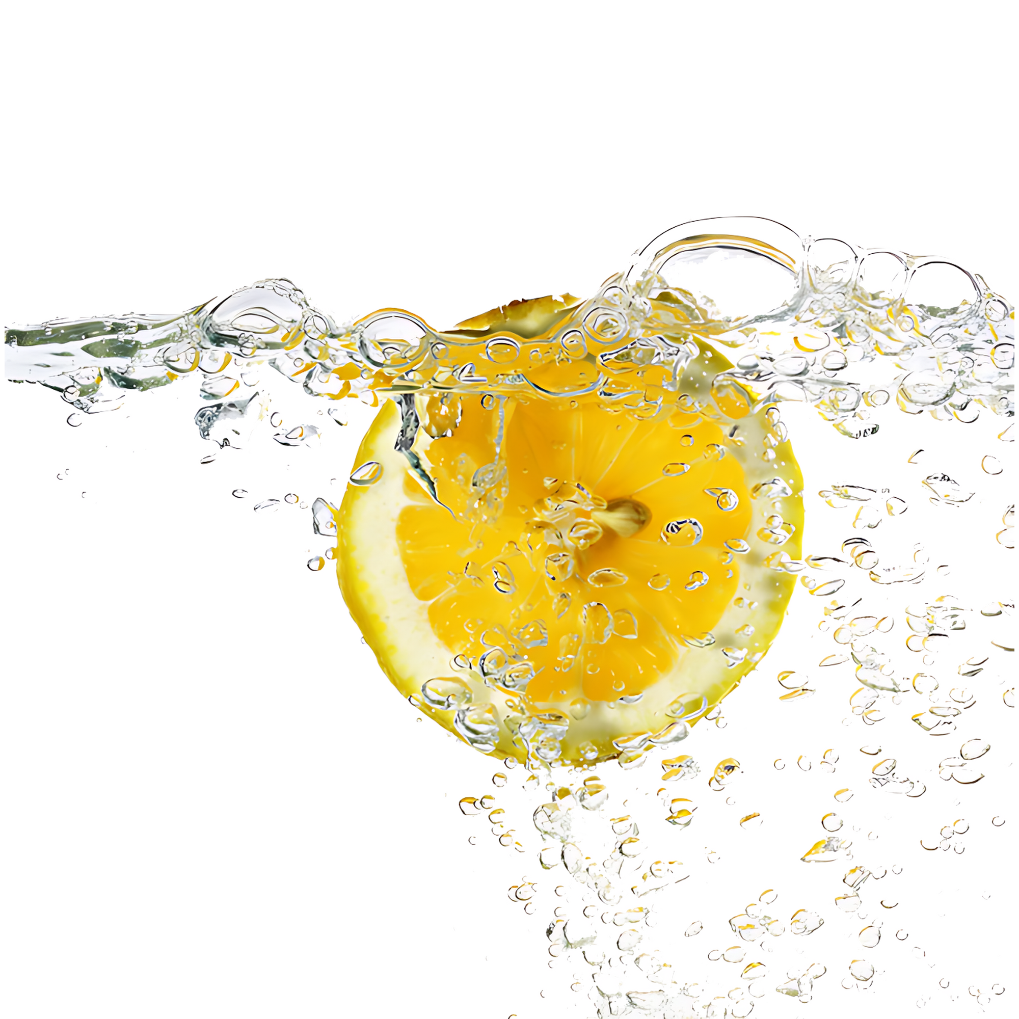 Lemon Splash  Transparent Clipart