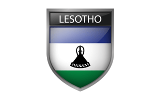 Lesotho Flag PNG