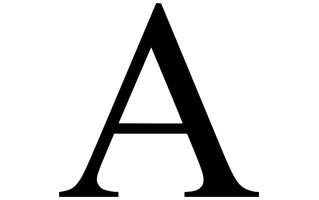 Letter A PNG