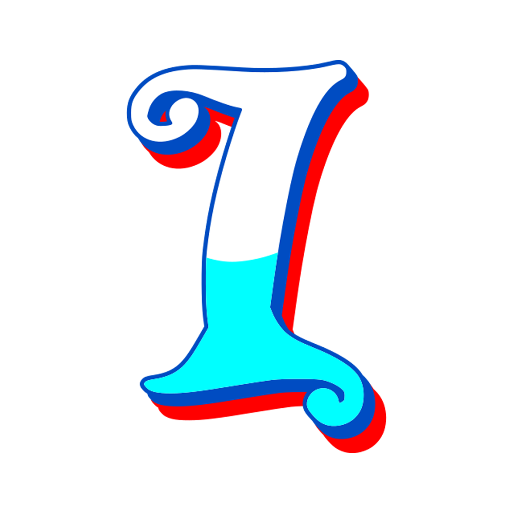 Letter I Free Sticker Transparent Photo