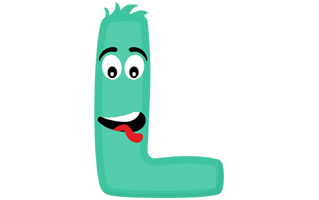 Letter L Sticker PNG