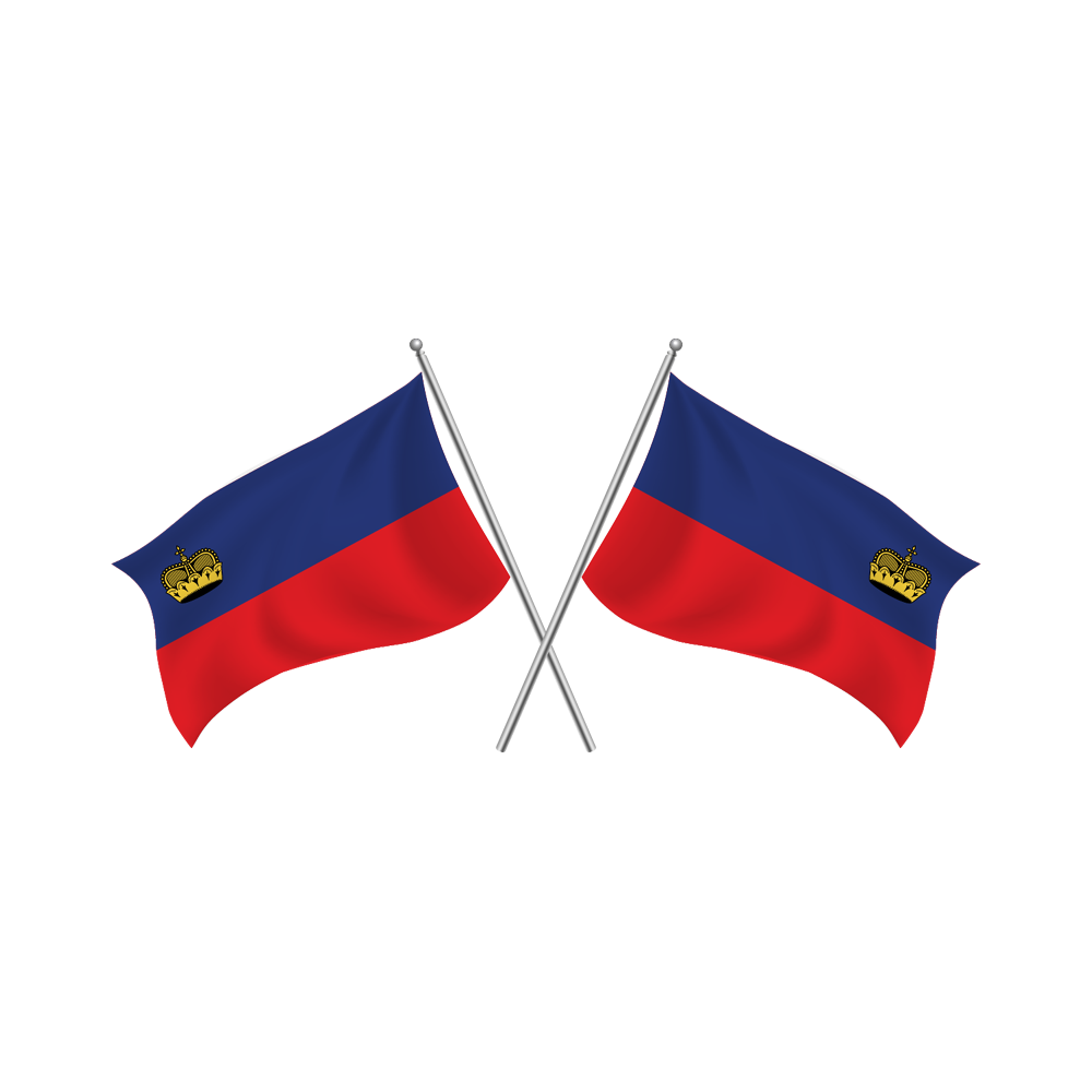 Liechtenstein Flag Transparent Clipart
