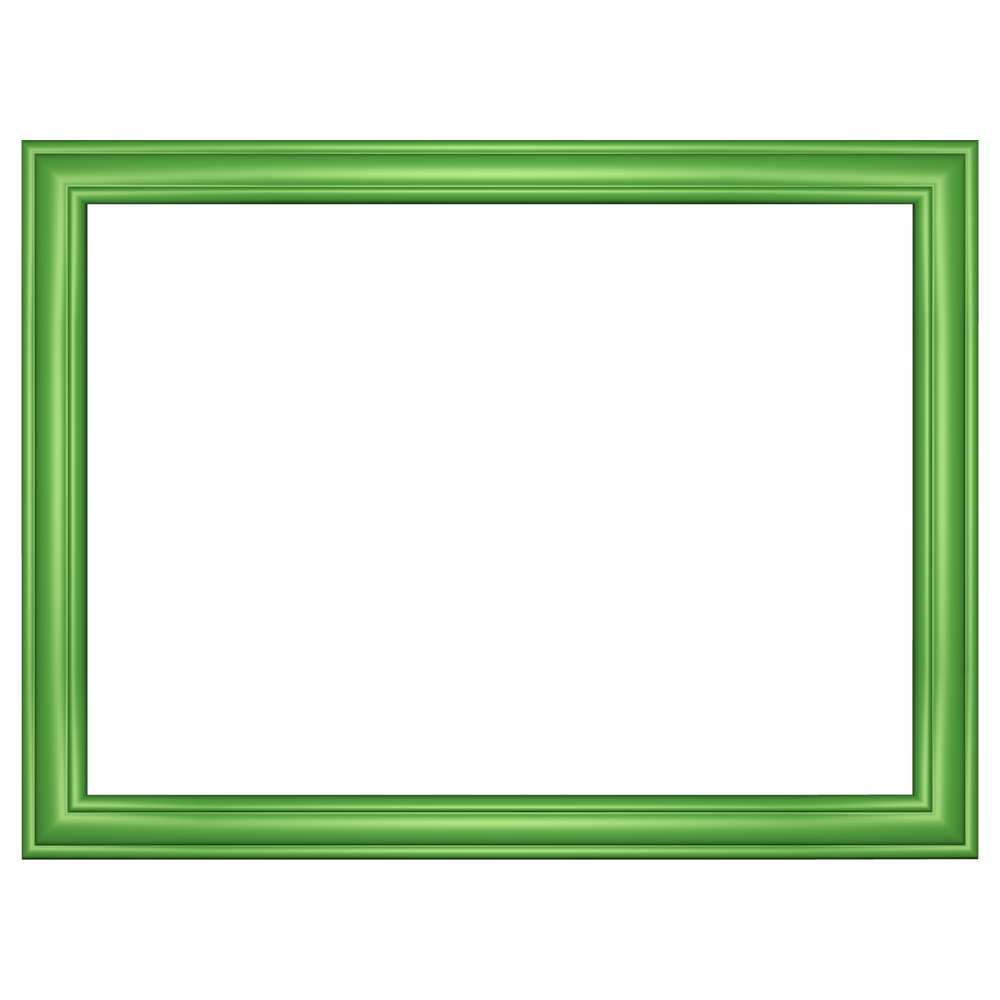 Lime Border Frame Transparent Picture
