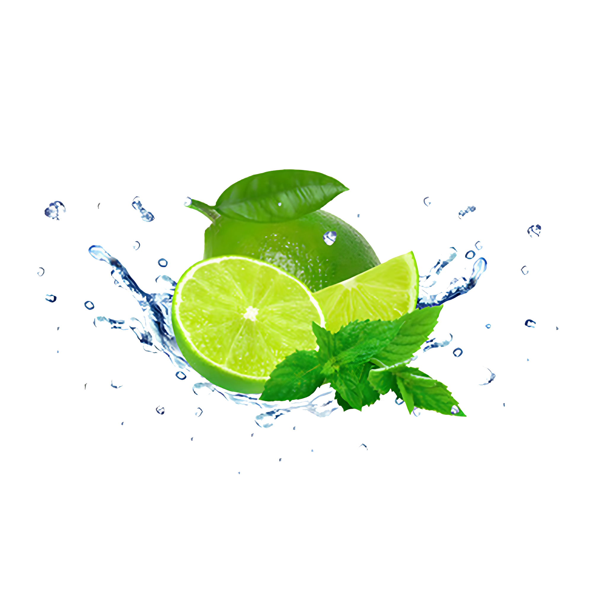 Lime Splash  Transparent Clipart