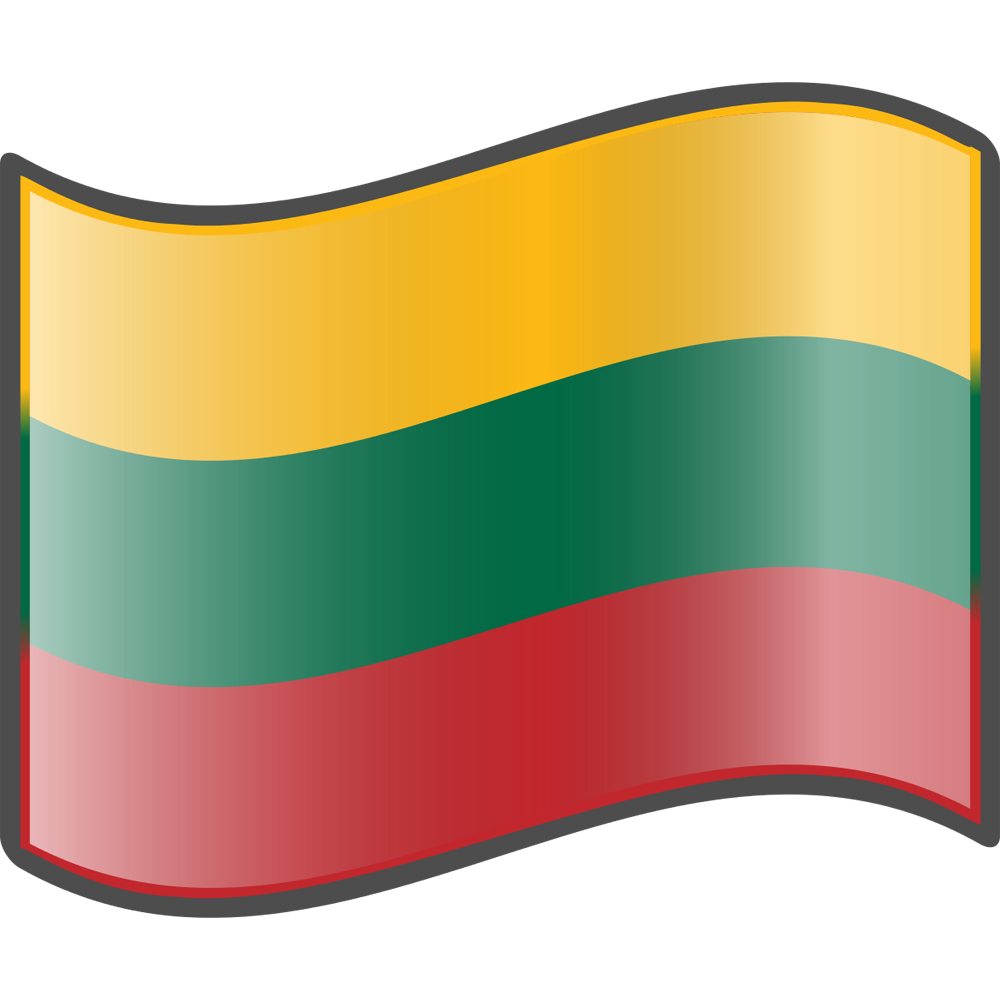 Lithuania Flag Transparent Image