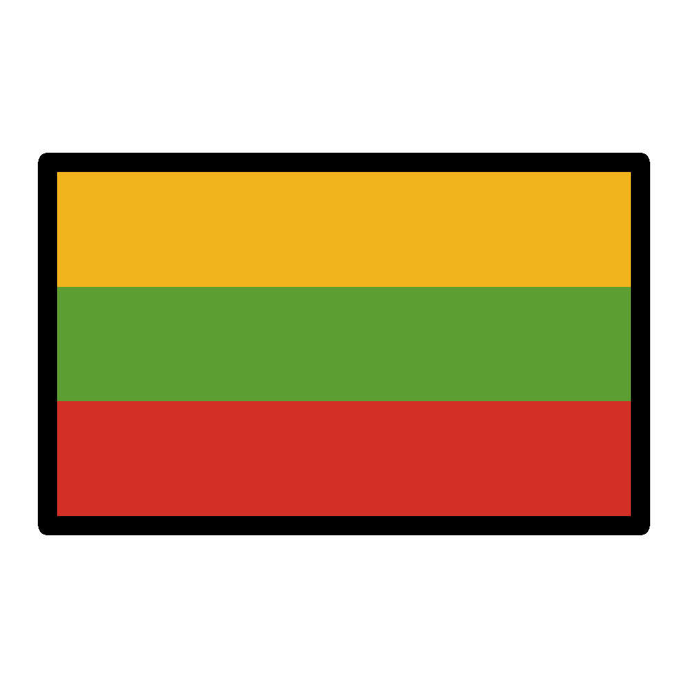 Lithuania Flag Transparent Clipart