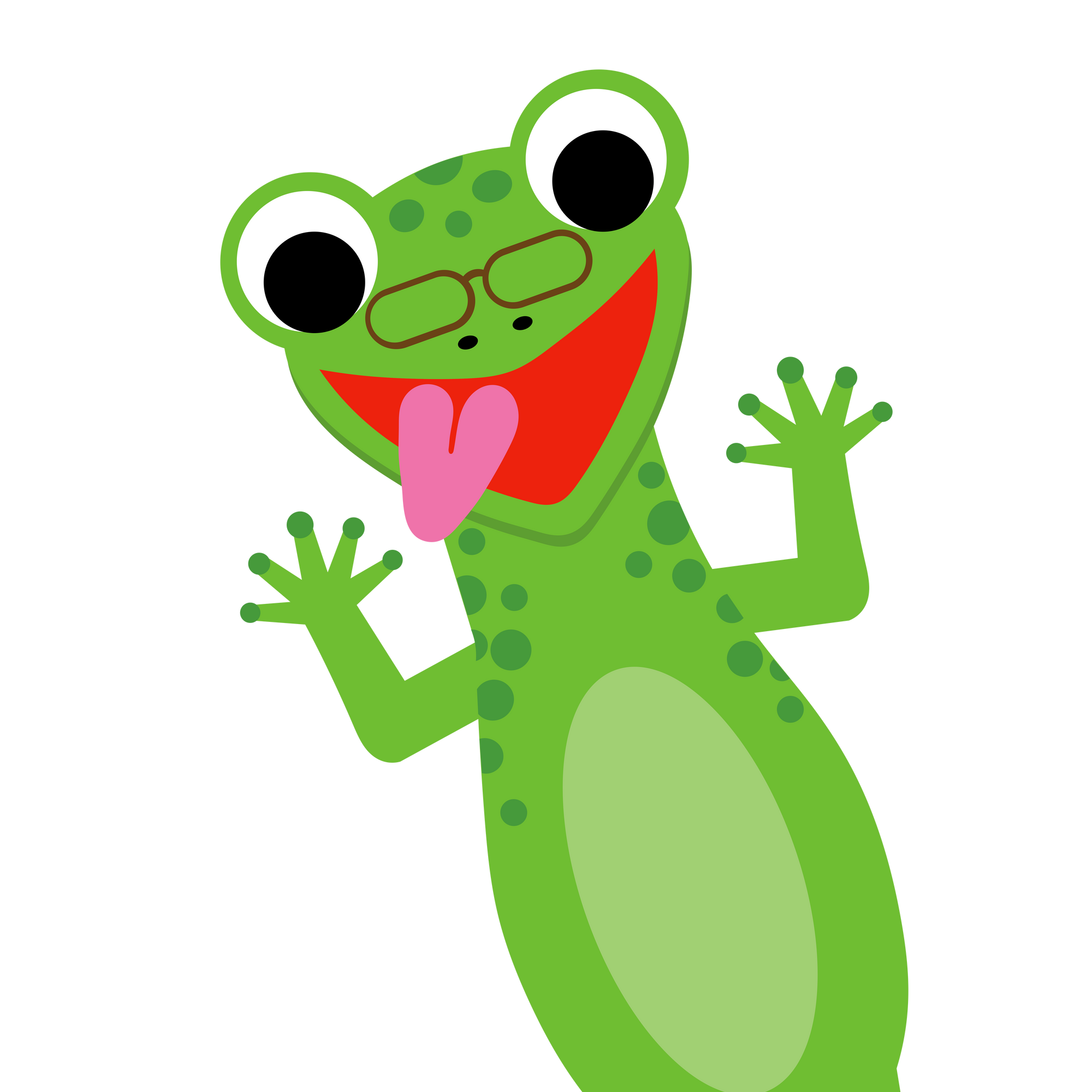 Lizard Cartoon  Transparent Clipart