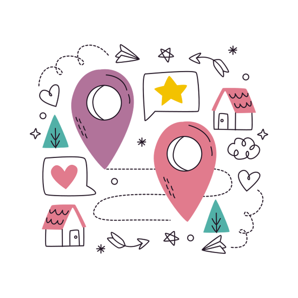 Location Free Sticker Transparent Picture