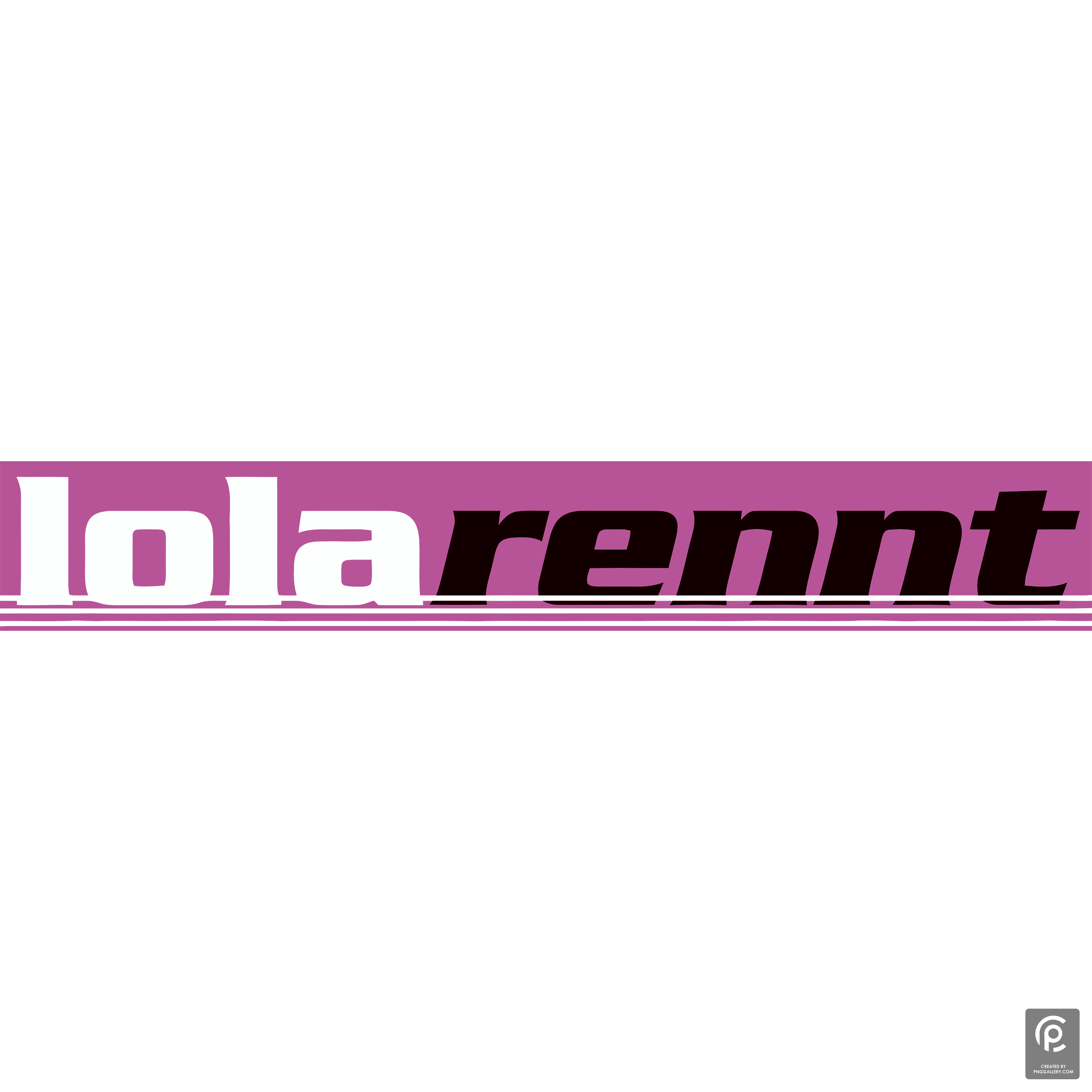 Lola Rennt Logo Transparent Clipart