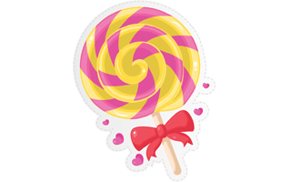 Lollipop Free Sticker PNG