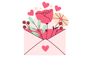 Love Message Sticker PNG