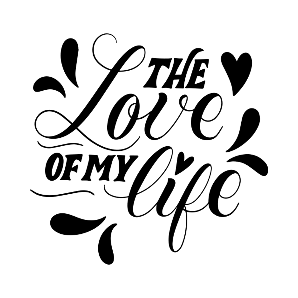 Love Of My Life Free Sticker Transparent Clipart