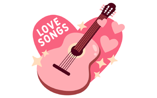 Love Song Sticker PNG